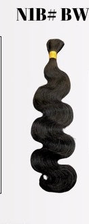 Body Wave Blk (Unwefted Braiding Hair) (Copy)