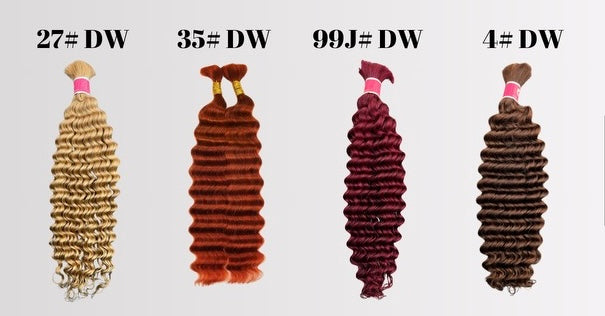 Deep Wave (Unwefted Braiding Hair)