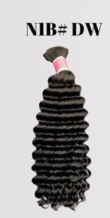 Deep Wave Blk (Unwefted Braiding Hair)