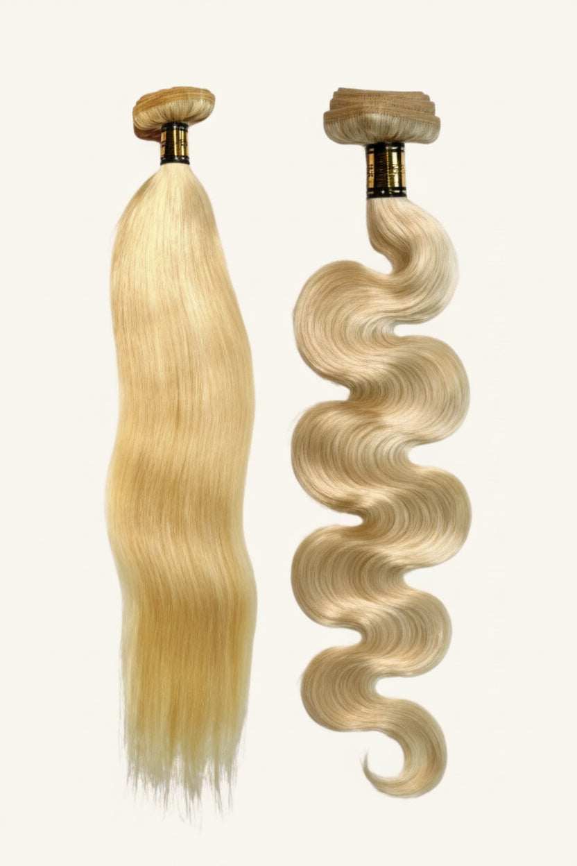 BLONDE STRAIGHT CLIP-IN