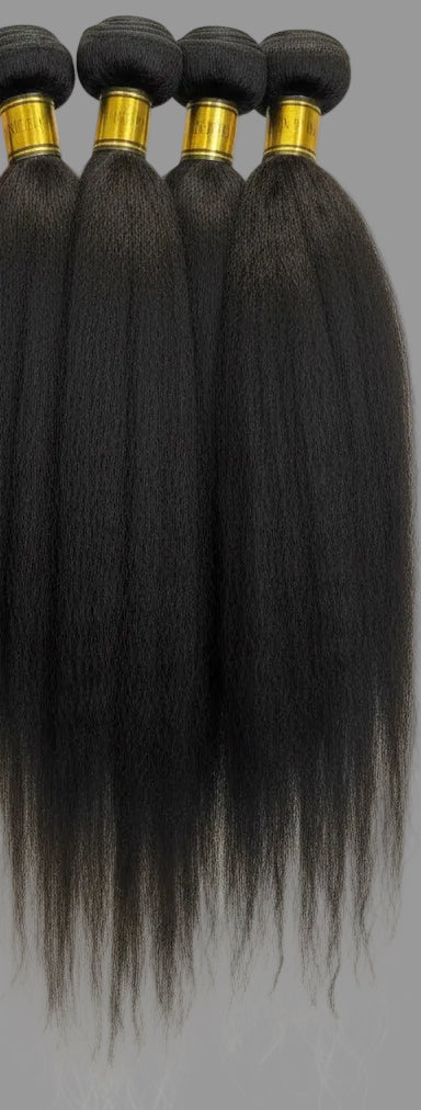 Kinky Curly Straight: 9A Brazilian Human Hair Bundle