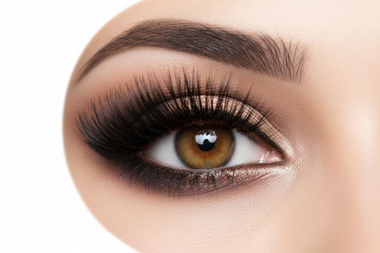 Eyes with Lashes
